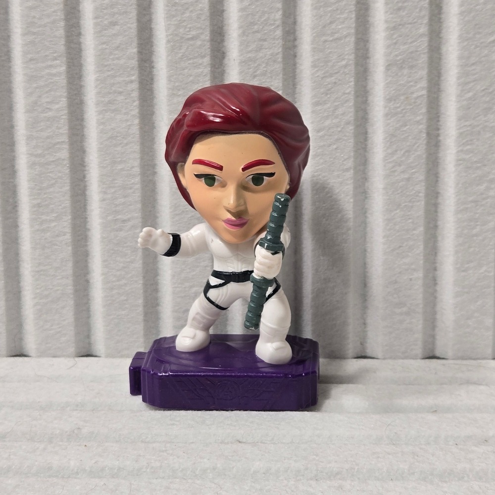 Marvel Black Widow 2020 McDonalds‎ Happy Meal Toy White Suit Figure